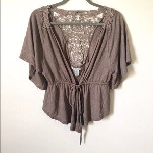 Love By Design Brown Cardigan